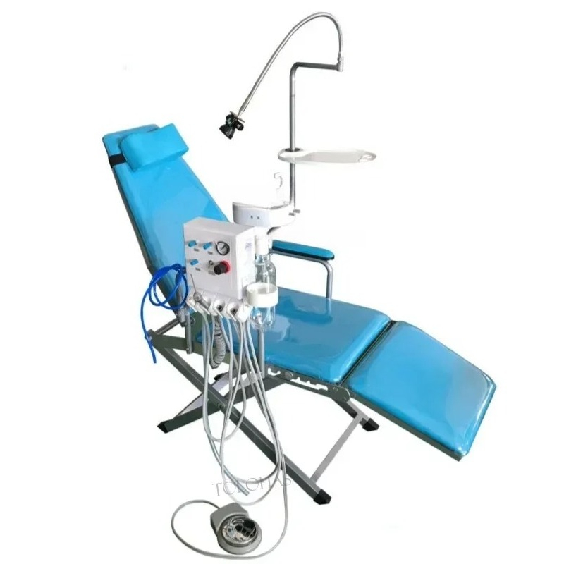 Medical Lab Units - LHMC8 クリニック折りたたみ式ユニット医療用高級折りたたみ椅子（タービン付き）
