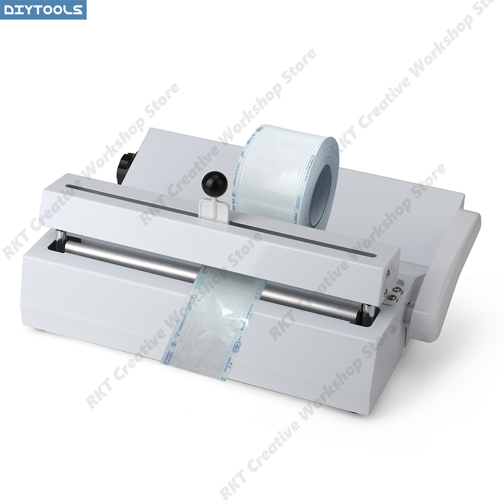 Autoclave Sterilizer Dental - ヒートシーリングマシン滅菌パウチシーラー手動オートクレーブバッグ滅菌包装調節可能な温度設定機器歯科用S