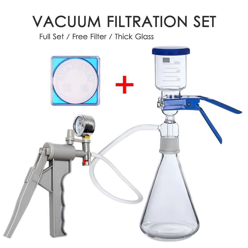 Medical Lab Units - 実験用工業用詰め替えボトル,ガラスろ過真空装置付き水切りキット