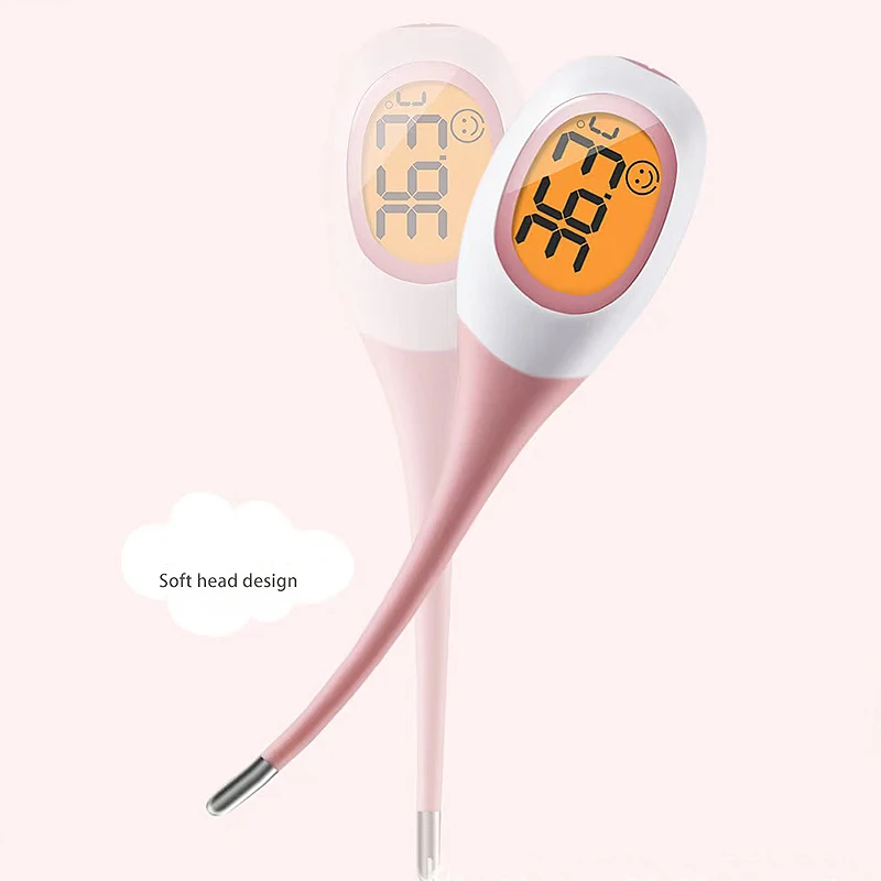 Digital Thermometer Infrared - シリコーン高速 8S 発熱用温度計デジタル赤外線基礎体温計口腔脇の下直腸温度 LED ディスプレイ