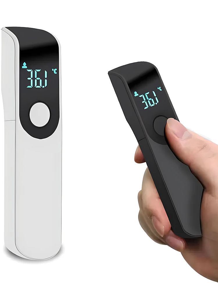 Digital Thermometer Infrared - 医療用額体温計 - 赤外線非接触デジタルバックライトLCD、赤ちゃん、子供、大人の体温と額の発熱を測定