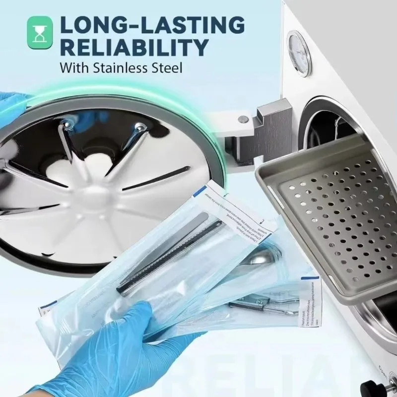 Medical Lab Units - 新型18L縦型デントオートクレーブ滅菌器、実験室用蒸気滅菌器、医療用蒸気ツール、マニキュアツール、乾熱滅菌器