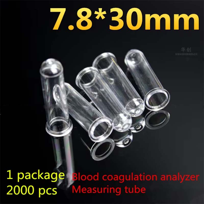 Medical Lab Units - 医療研究所 血液採取凝固分析装置 計測管 2000本入りパック 7.8X30mm 生化学研究所用品