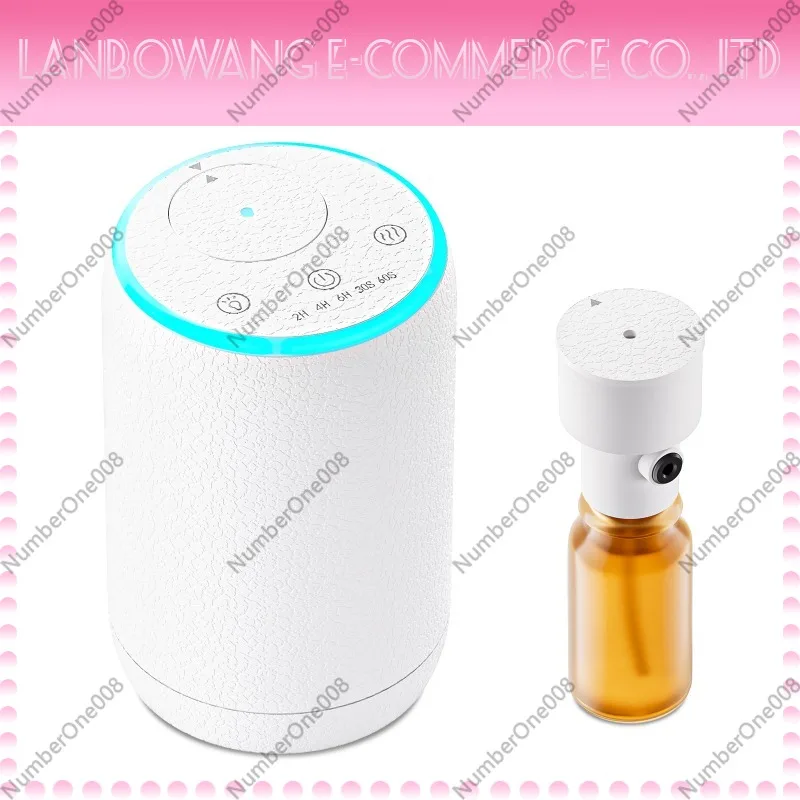 Nebulizer Machine - コールドミストアロマディフューザー、静音エッセンシャルオイルネブライザー、USB車載家庭用芳香剤ホワイトフレグランスマシン