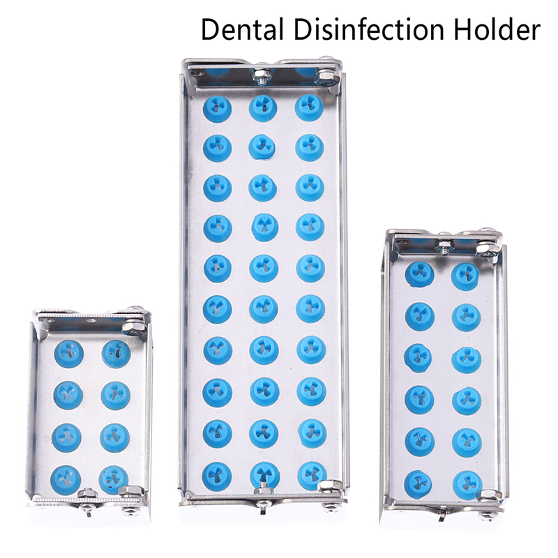 Autoclave Sterilizer Dental - 8/12/30穴の歯科用消毒ボックス,オートクレーブ滅菌ボックス,バー用の内部ファイルホルダー,歯科用器具