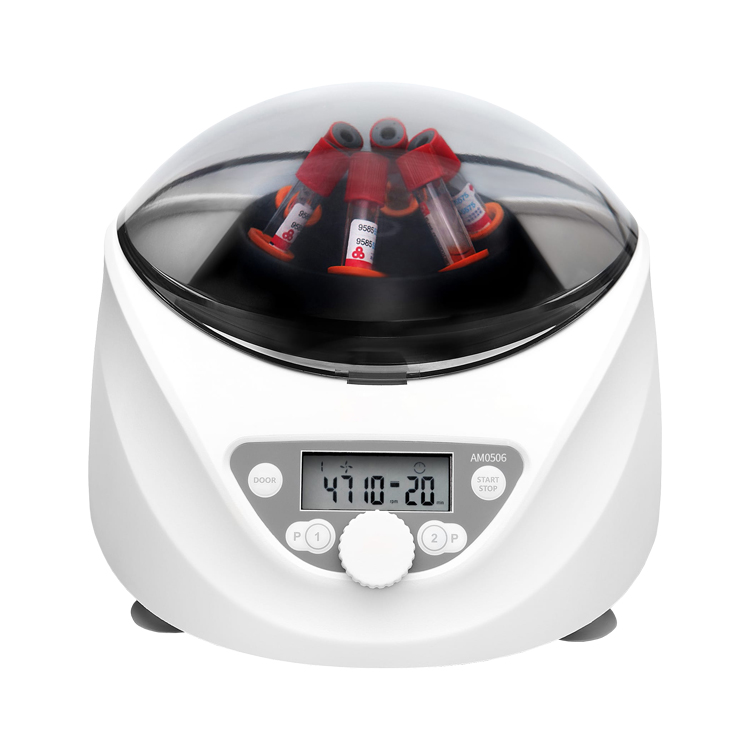 Medical Lab Usa - 6本のチューブ（1.5ml/5ml＆10ml）に対応したLCDスクリーン付き300～5000rpm PRP低速遠心分離機（ラボ用医療機器）