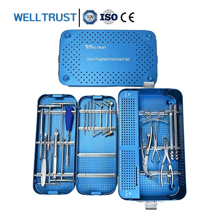 Surgical Instrument Set - 整形外科小手術用股関節・膝関節キット上肢インプラント外傷小骨片器具セット（骨折手術用）