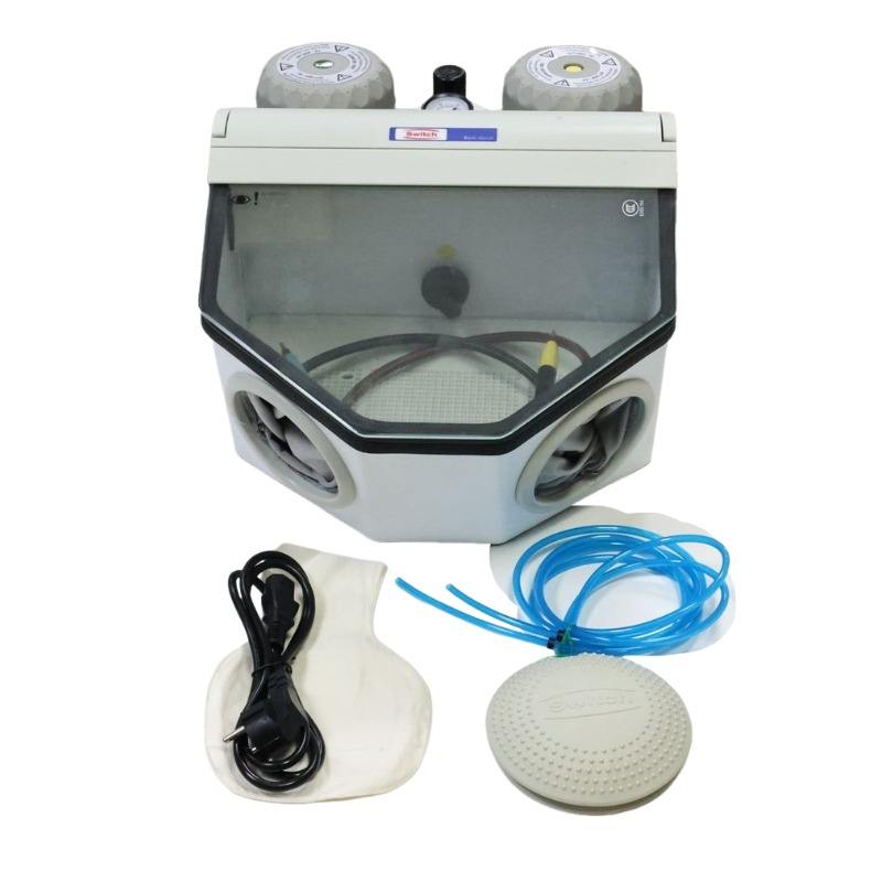 Ultrasonic Cleaner Lab - デントツインペンサンドブラスター歯科用エアプロフィーポリッシャーサンドブラストマシンラボ機器ジュエリーエアサンドブラストツール