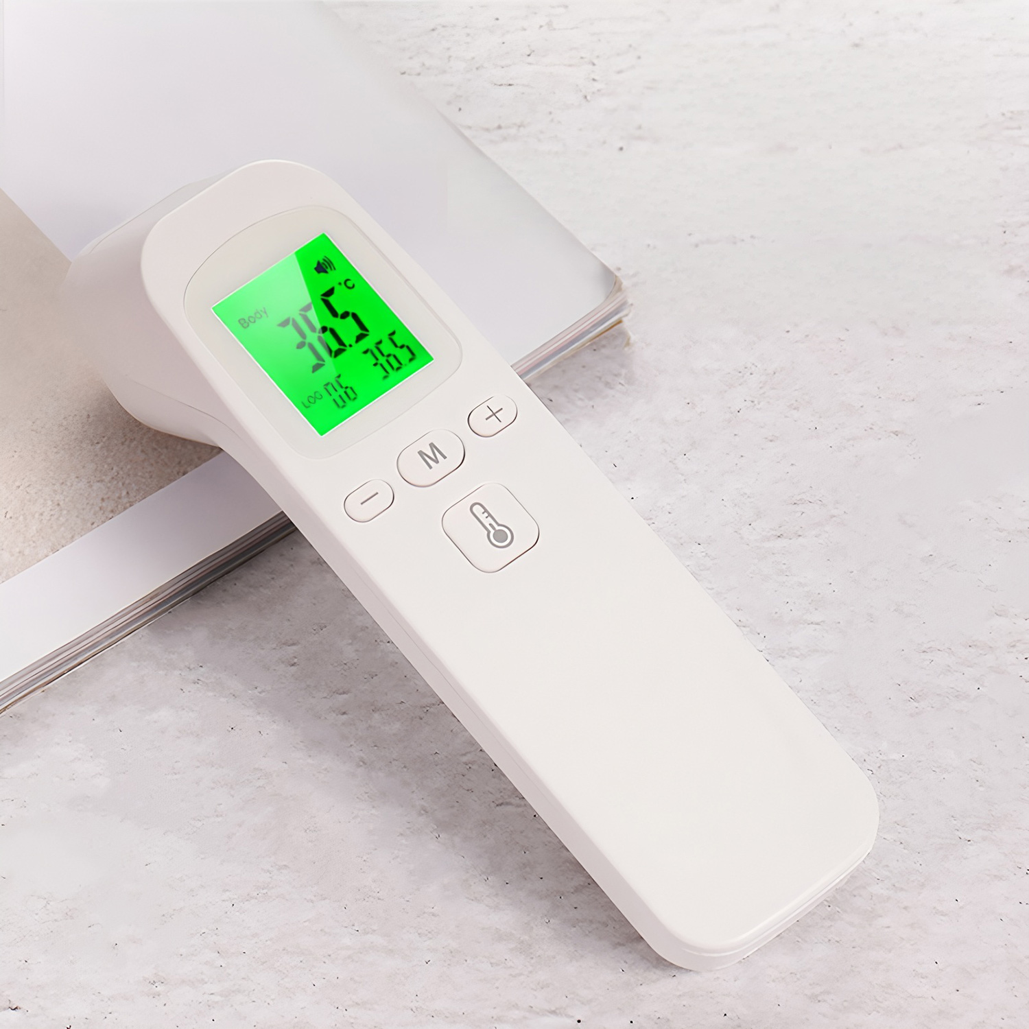 Digital Thermometer Infrared - 医療用非接触体温計、デジタル赤外線額温度計（全年齢対応）