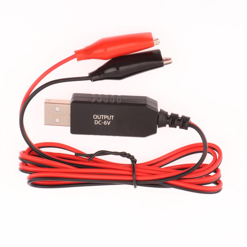 Medical Laboratory Science - USB 5V から 3V コンバーター昇圧電圧コンバーター電源ケーブル黒赤 DIY