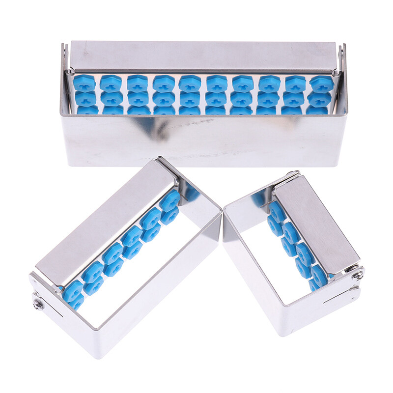 8/12/30穴歯科用バーホルダーインプラント器具ステンレス - Autoclave Sterilizer Dental のレビューと価格