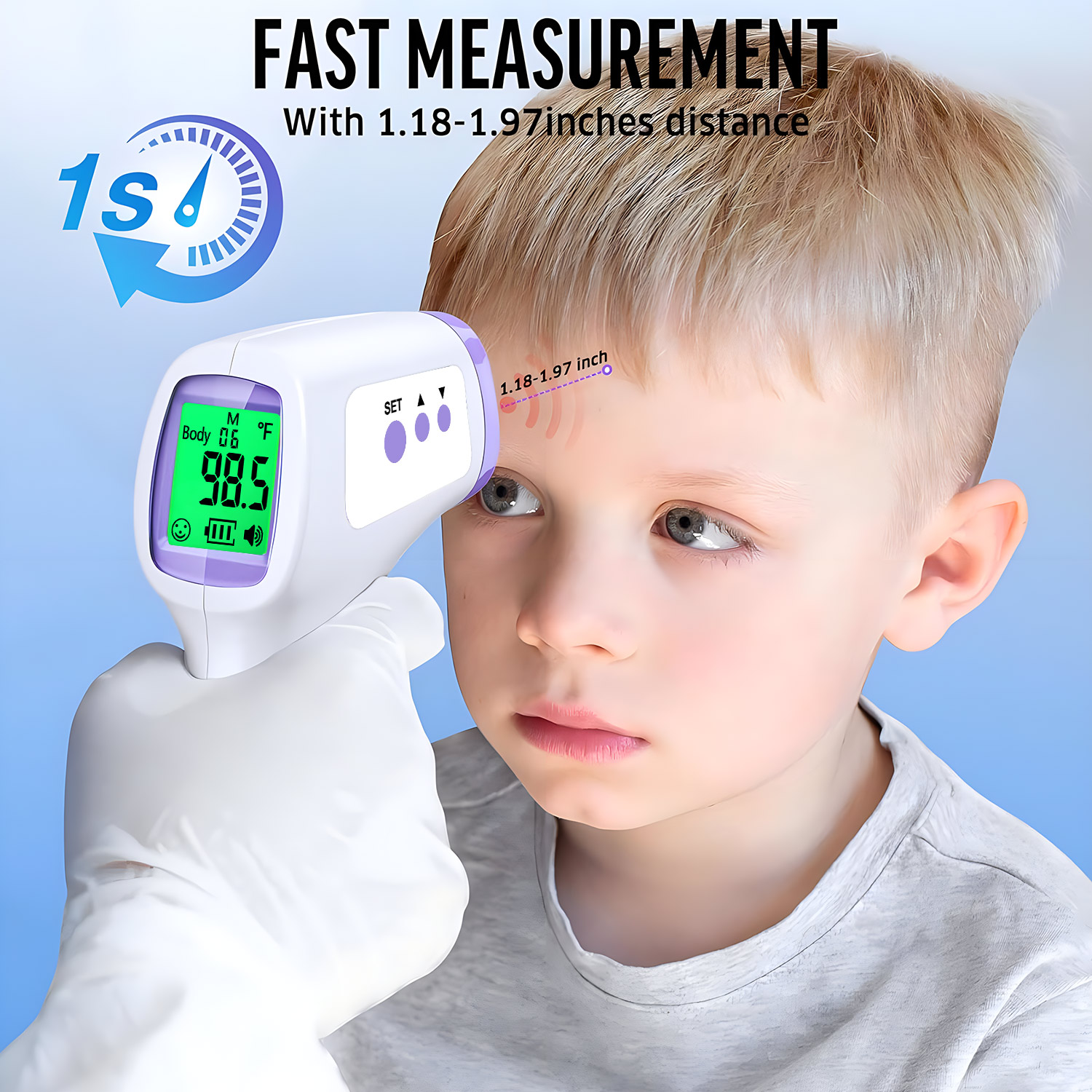 大人と子供のための非接触デジタル額温度計,発熱検査,非接触赤 - Digital Thermometer Infrared のレビューと価格