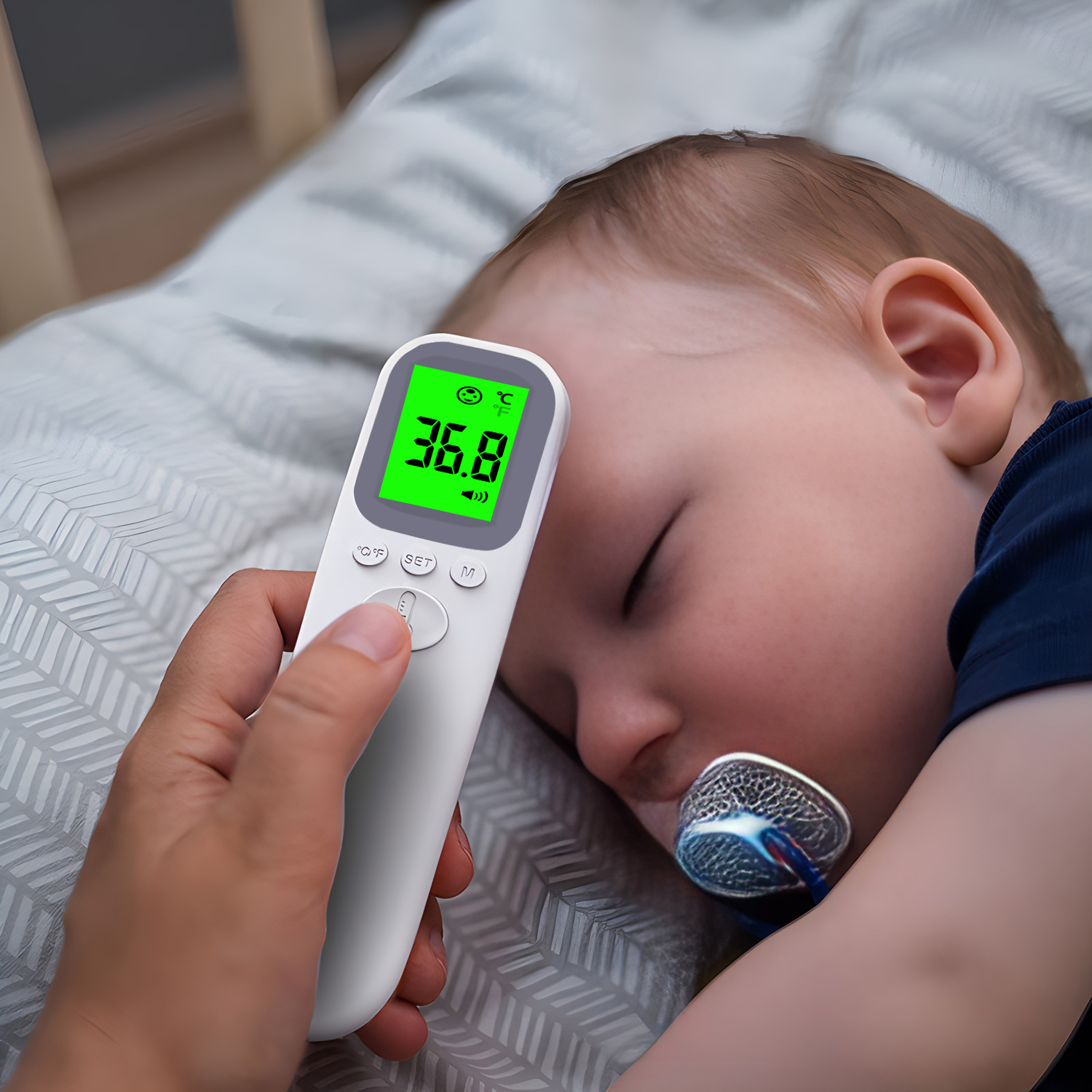 デジタル赤外線体温計医療家庭用幼児大人額非接触体温計耳体温計 - Digital Thermometer Infrared のレビューと価格
