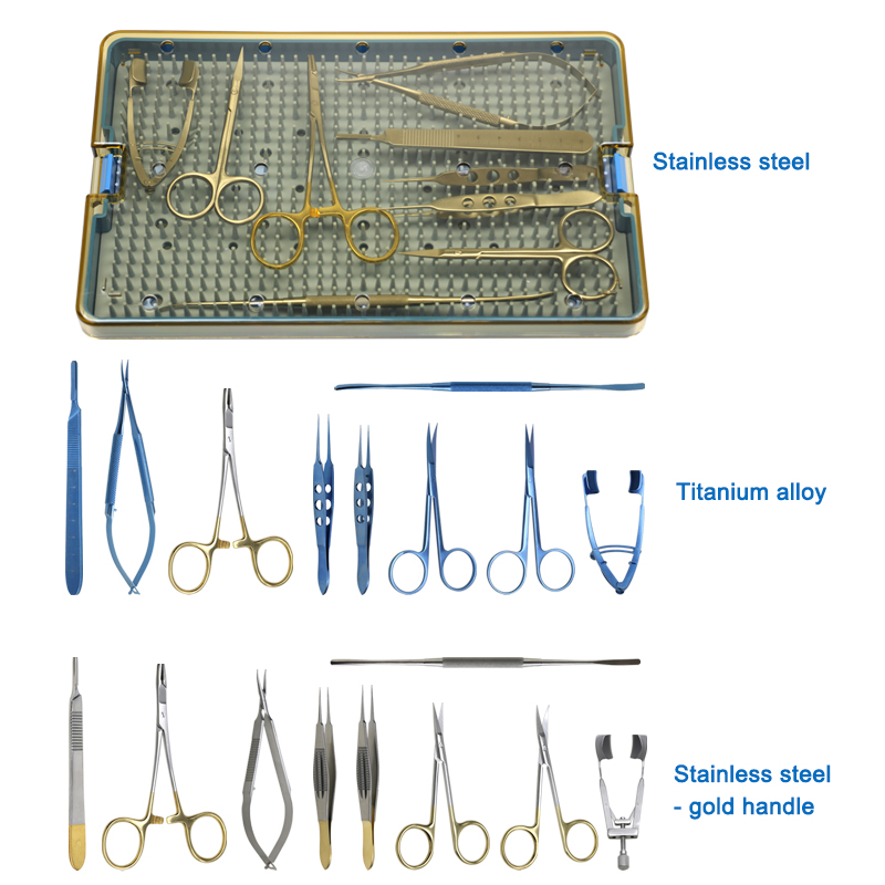 翼状膜手術器具セット ニードルホルダー ピンセット ステンレ - Surgical Instrument Set のレビューと価格