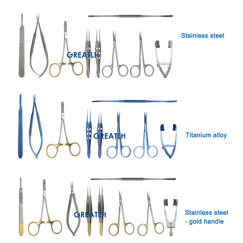 翼状膜手術器具セット ニードルホルダー ピンセット ステンレ - Surgical Instrument Set のレビューと価格