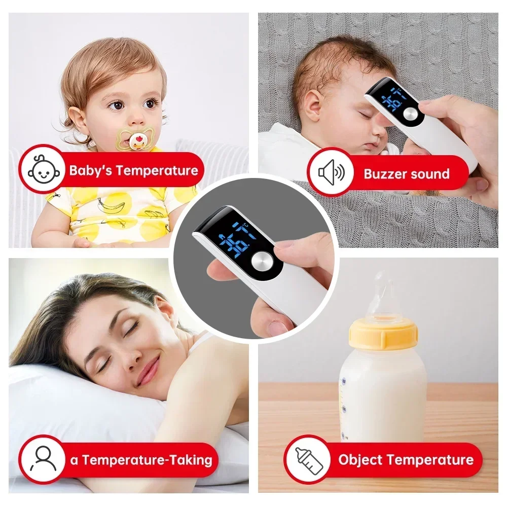 赤外線体温計医療家庭用デジタルLCD幼児大人非接触レーザー体 - Digital Thermometer Infrared のレビューと価格