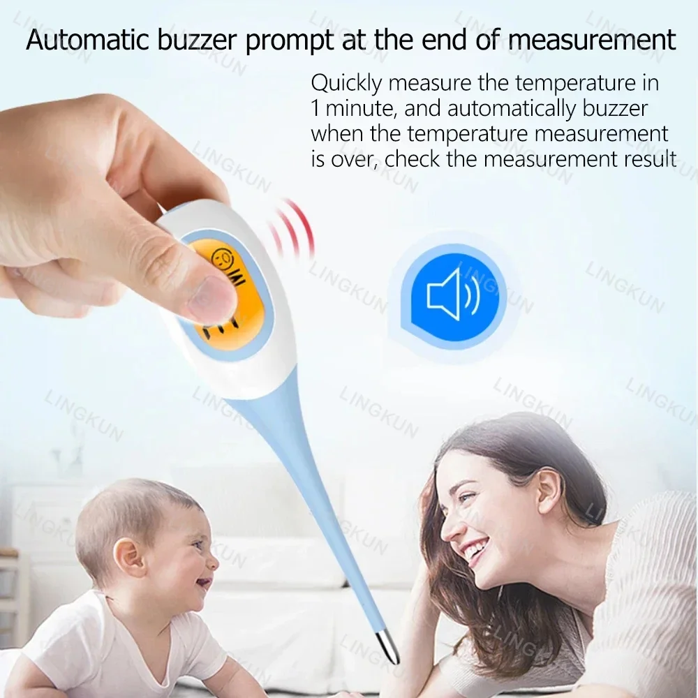 シリコーン高速 8S 発熱用温度計デジタル赤外線基礎体温計口 - Digital Thermometer Infrared のレビューと価格