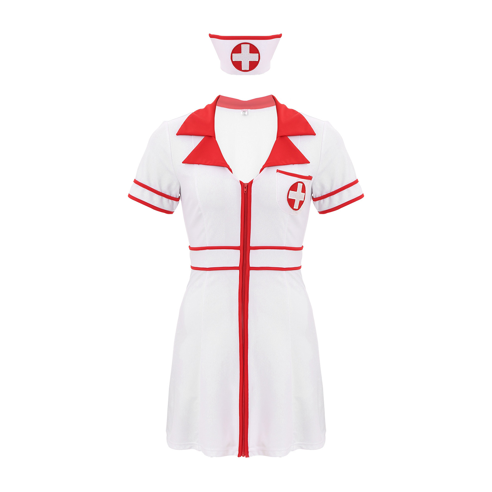 レディースナース誘惑制服セット 2 個ドレスアップコスチュー - Medical Lab Uniform のレビューと価格