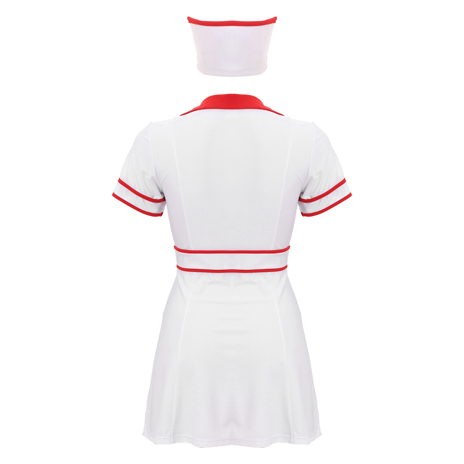 レディースナース誘惑制服セット 2 個ドレスアップコスチュー - Medical Lab Uniform のレビューと価格