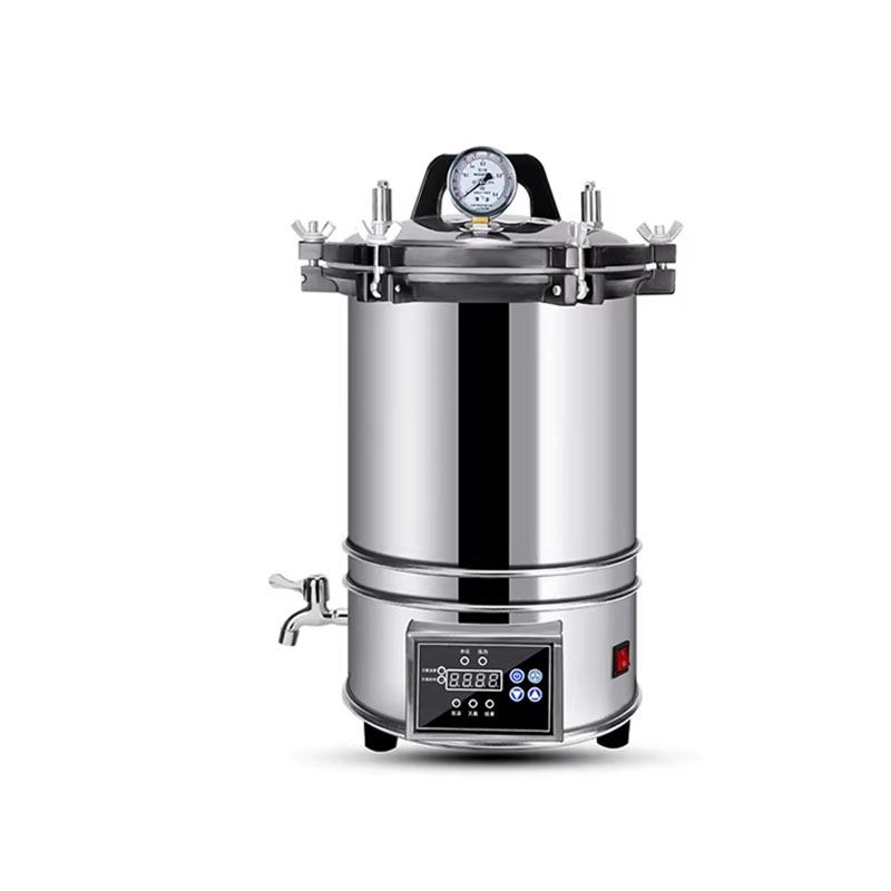 18/24L ポータブル高圧滅菌器ステンレス鋼蒸気滅菌ポット - Medical Lab Usa のレビューと価格