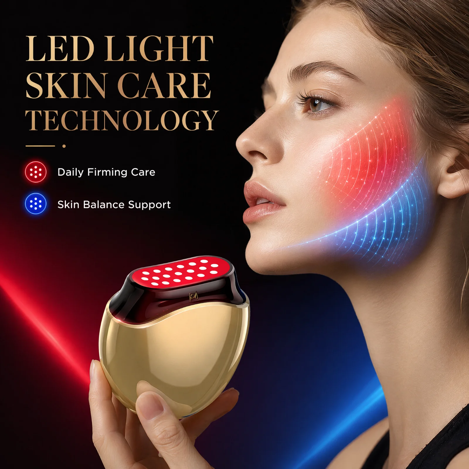 コラーゲン美容機器フェイシャルマッサージャー LED 光療法 - Medical Laboratory Science のレビューと価格