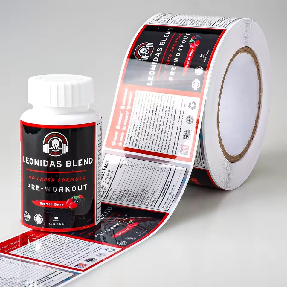 カスタム防水ラベル｜BOPP粘着ロールステッカー｜ビタミンサ - Medical Label のレビューと価格