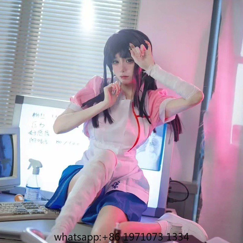 ダンガンロンパ つみきみかん コスプレ衣装 ウィッグ付き ア - Medical Lab Uniform のレビューと価格