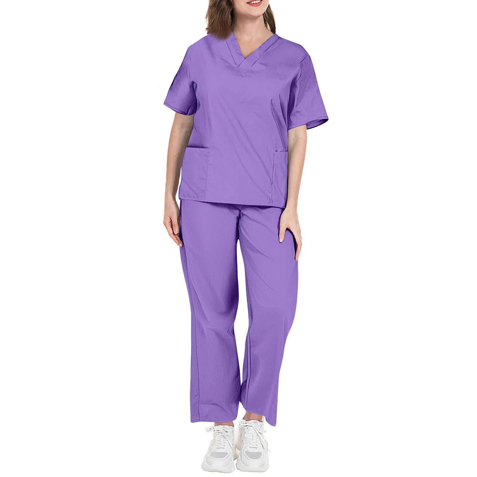 女性用ジョガーセット、ビューティーコスチューム、高品質スクラ - Medical Lab Uniform のレビューと価格