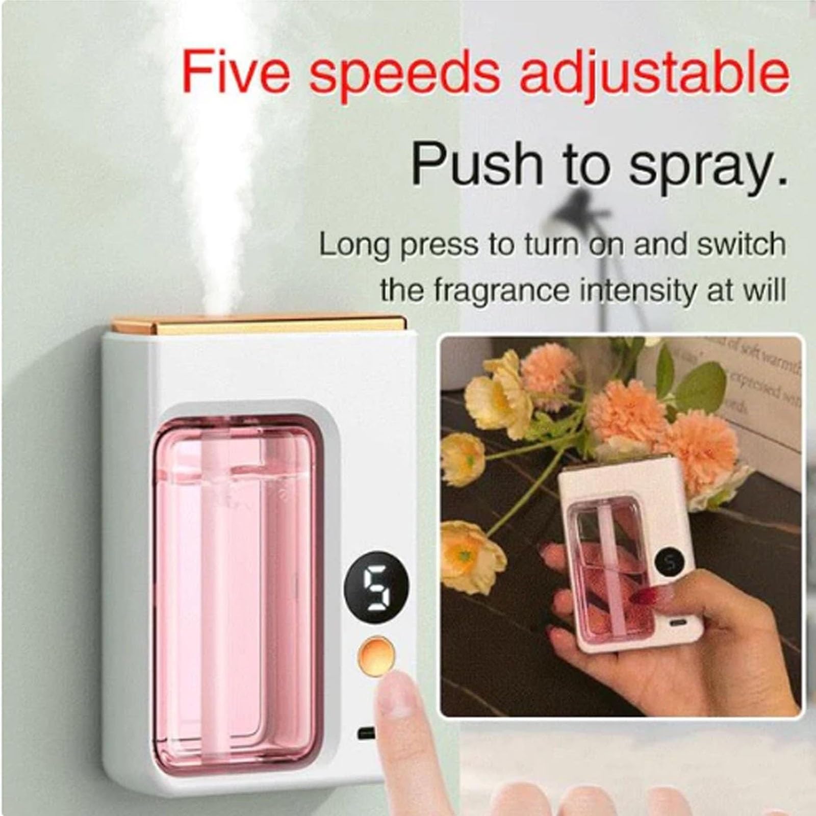 40ML 自動ホームフレグランスマシン エッセンシャルオイル - Nebulizer Machine のレビューと価格