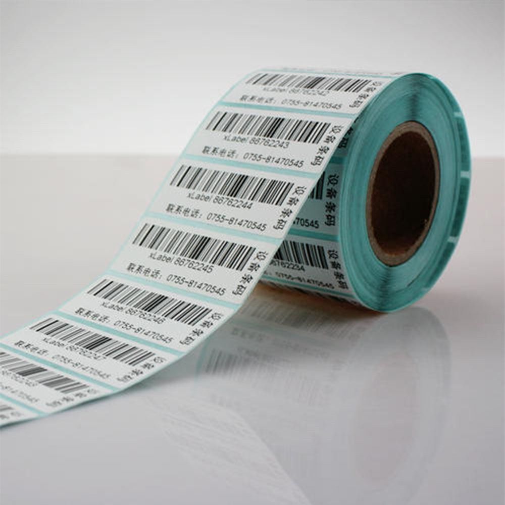 白い粘着ラベルのロール,1000/700枚,防水および熱印刷 - Medical Label のレビューと価格